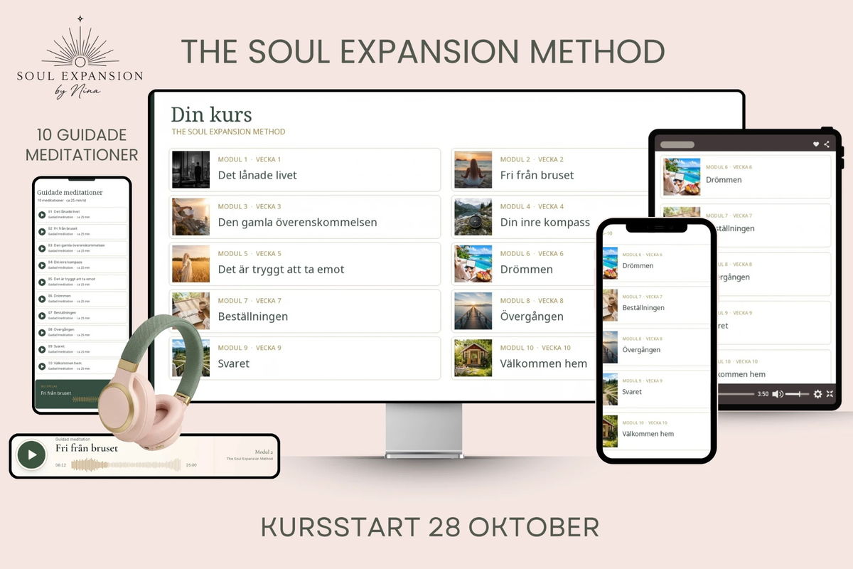 The Soul Expansion Method på dator, surfplatta och mobil